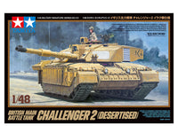 Tamiya British Challenger 2 Desertised 1:48 Model Kit 32601 — manufacturer example 2