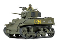Tamiya US M5A1 Stuart Light Tank 1:48 Model Kit 32606 — manufacturer example 1