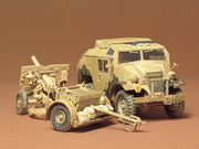 Tamiya British 25-Pounder Field Gun and Quad Tractor 1:35 Model Kit 35044 — manufacturer example 1