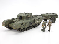 Tamiya British Churchill Crocodile 1:35 Model Kit 35100 — manufacturer example 1
