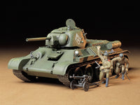 Tamiya Russian T-34/76 ChTZ 1943 Production 1:35 Model Kit 35149 — manufacturer example 1