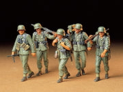 Tamiya 1:35 German Machine Gun Crew on Maneuver Model Kit – 35184 – product view