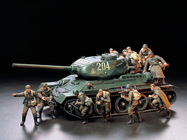 Tamiya 1:35 Russian Army Assault Infantry Model Kit – 35207 – product view