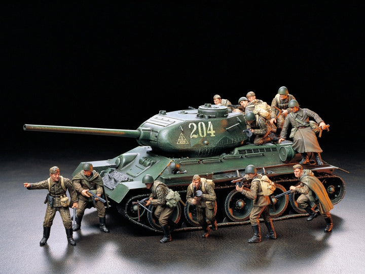 Tamiya 1:35 Russian Army Assault Infantry Model Kit – 35207 – product view