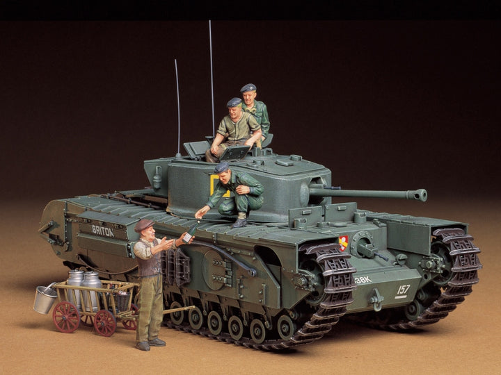 Tamiya 1:35 British Churchill Mk.VII Infantry Tank Model Kit – 35210 – product view