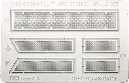 Tamiya 1/35 Cromwell Photo-Etched Detail Set – 35222