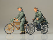 Tamiya 1:35 German Soldiers with Bicycles Model Kit – 35240 – product view