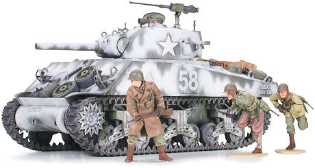 Tamiya 1:35 M4A3 Sherman 105mm Howitzer Model Kit – 35251 – product view