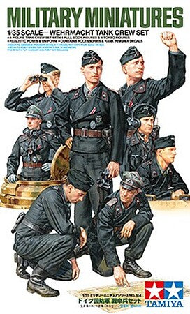 Tamiya 1/35 Wehrmacht Tank Crew figure set 35354