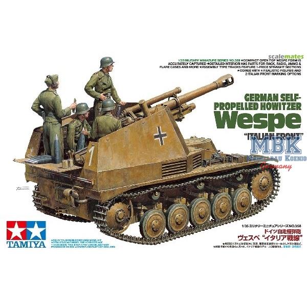 Tamiya 1/35 German Self-Propelled Howitzer - 35358 — exact product view