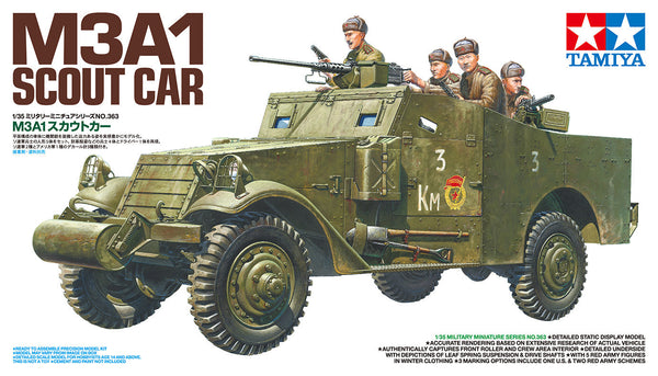 Tamiya 1/35 M3A1 Scout Car – 35363 — exact product reference