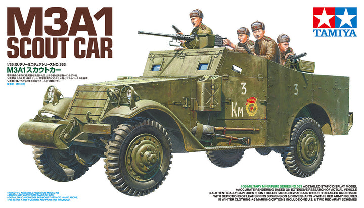 Tamiya 1/35 M3A1 Scout Car – 35363 — exact product reference