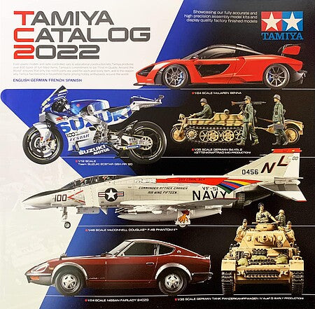 Tamiya 64437 2022 scale model catalog front cover