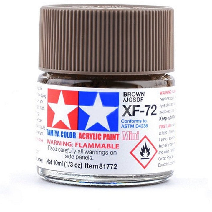 Tamiya XF-72 Brown JGSDF Acrylic Mini 10ml 81772
