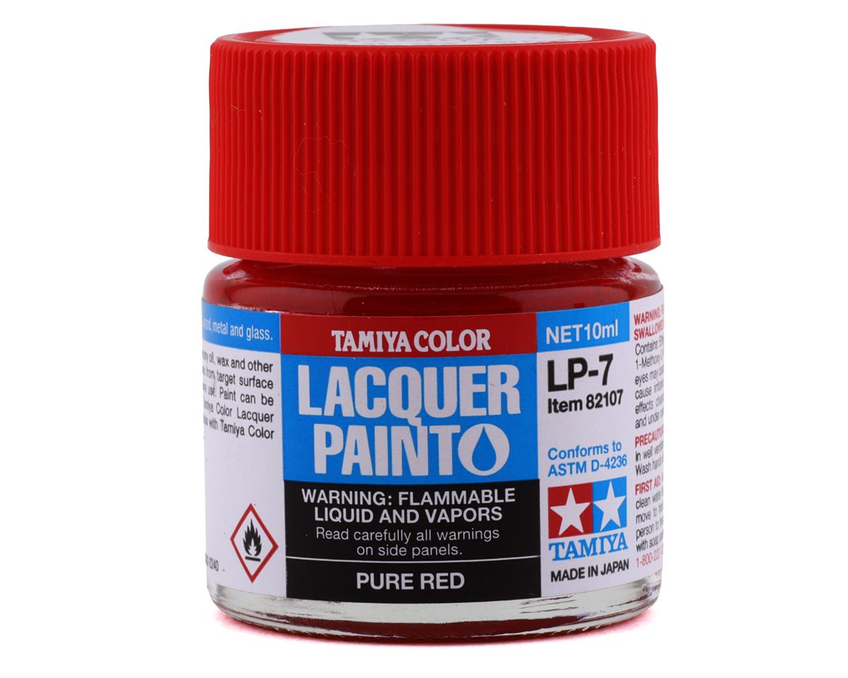 Tamiya LP-7 PURE RED LACQUER – 82107– product image