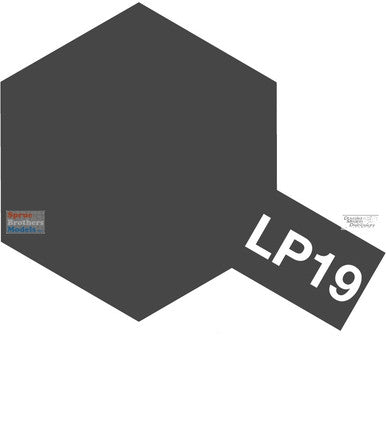 Tamiya LP-19 Gun Metal lacquer paint 10 mL bottle 82119