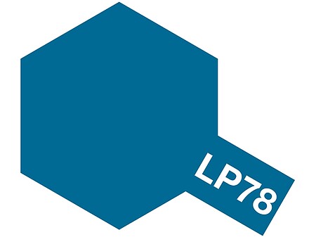 Tamiya LP-78 Flat Blue Lacquer Paint — 10 ml - product image