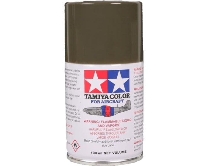 Tamiya AS-6 Olive Drab USAAF Aircraft Spray Paint 100ml - 86506 - product image