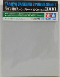 Tamiya Sanding Sponge Sheet – 87149 — exact product reference