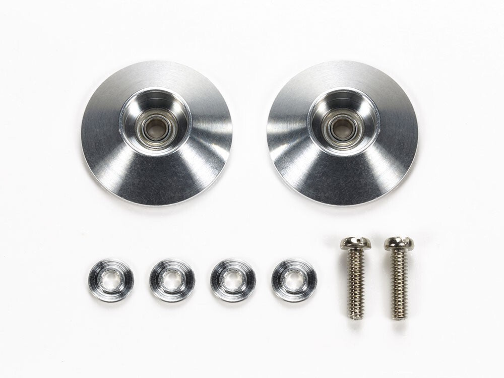 Tamiya 17 mm Tapered Aluminum Ball-Race Rollers – 95597– product image