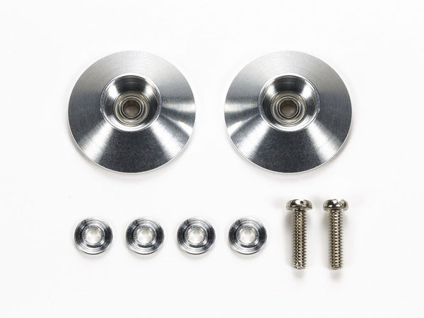 Tamiya 17 mm Tapered Aluminum Ball-Race Rollers – 95597