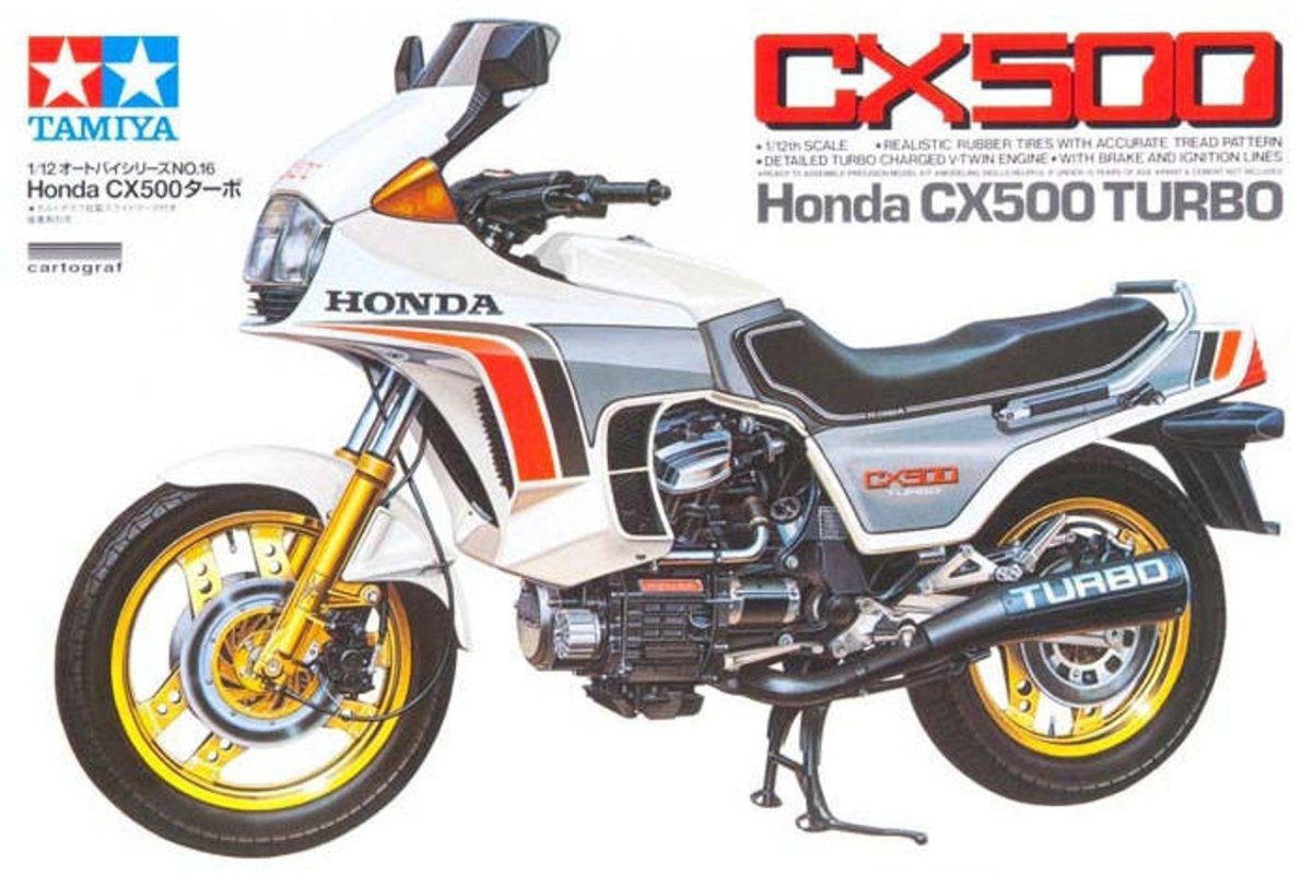 Tamiya 1/12 Honda Cx500 Turbo Kit – 14016 — exact product reference