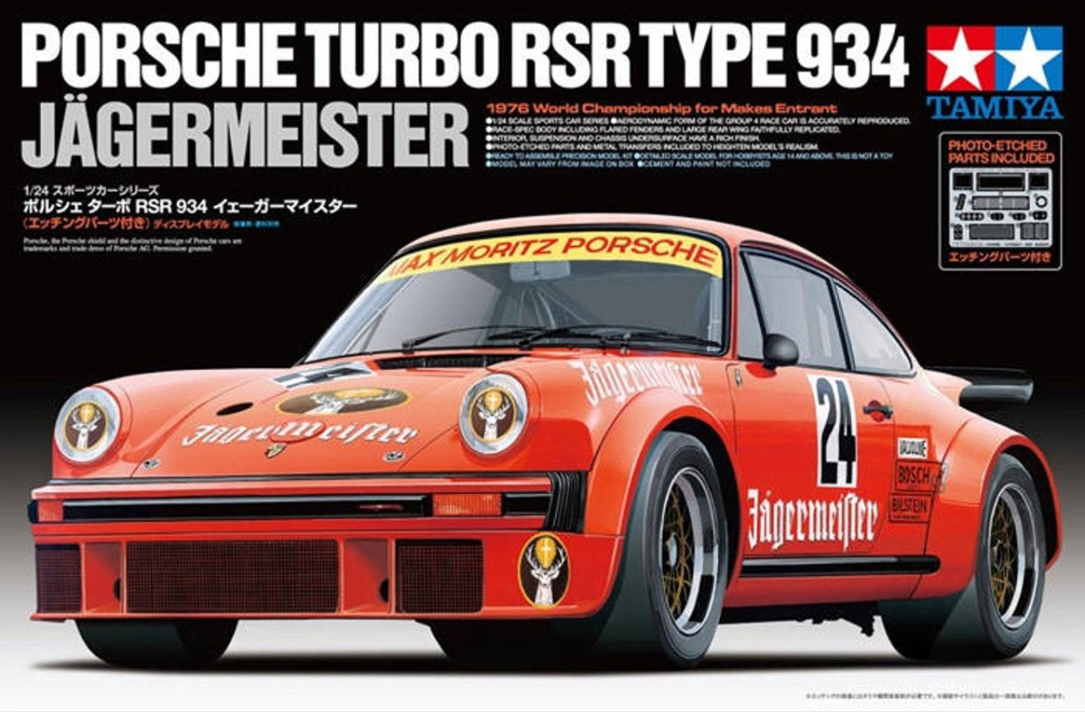 Tamiya 1/24 Porsche Turbo Rsr Type 934 - 24328 — exact product reference