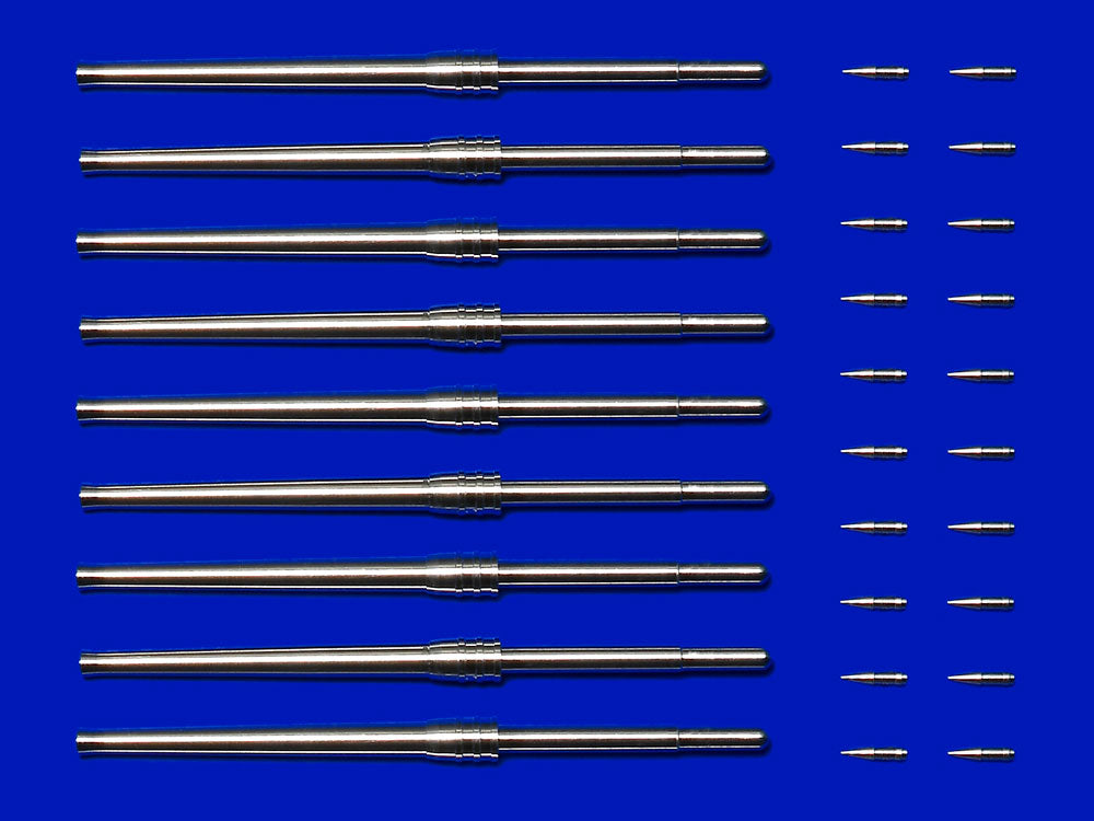 Tamiya 12643 Yamato Metal 46 cm Gun Barrels and Projectiles 1/350 — manufacturer product view 1