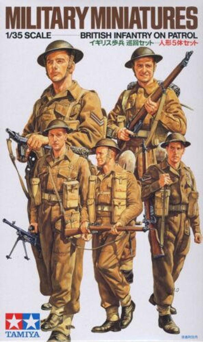 Tamiya 1/35 British Infantry On Patrol – 35223 — exact product reference