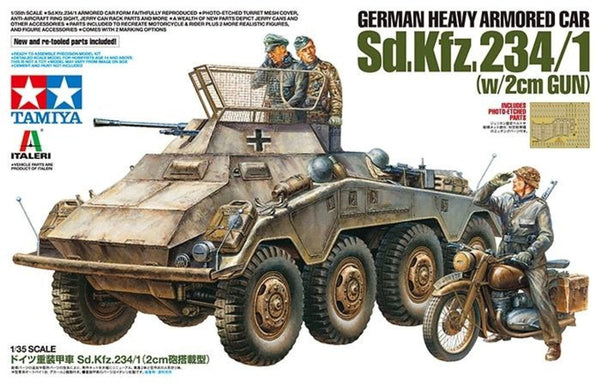 Tamiya 1/35 German Heavy Armored Car - 37019 — exact product reference