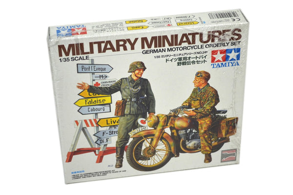 Tamiya 1/35 German Motorcycle Orderly Set - 35241 — exact product reference
