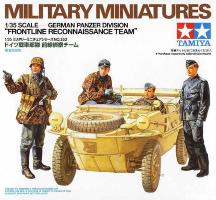 Tamiya 1/35 Ger. Pz Div Front Line Recon – 35253 — exact product reference