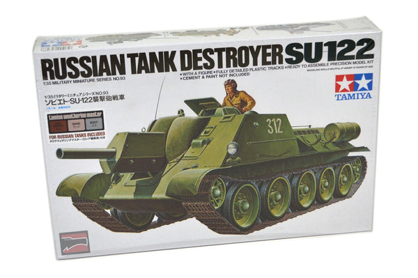 Tamiya Russian Tank Destroyer SU-122 1:35 Plastic Model Kit – 89798 — exact product reference