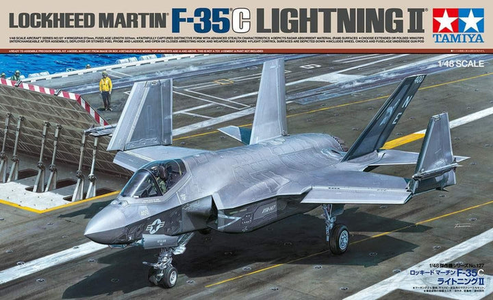 Tamiya 1/48 Lockheed F-35 C Lightning Ii – 61127 — exact product reference