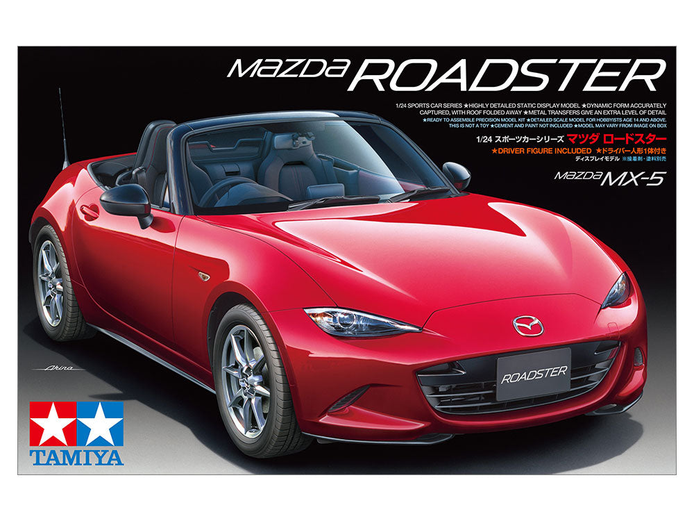Tamiya 1/24 Mazda MX-5 model kit 24342