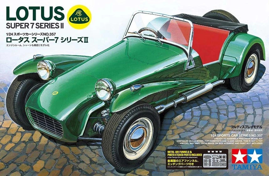 Tamiya 24357 Lotus Super Seven Series II 1:24 model kit