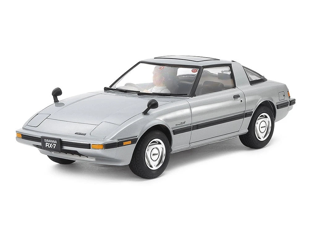 Tamiya 24375 1/24 Mazda Savanna RX-7 assembled silver model