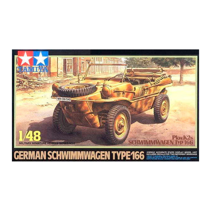 Tamiya 32506 1:48 German Schwimmwagen Type 166 model kit