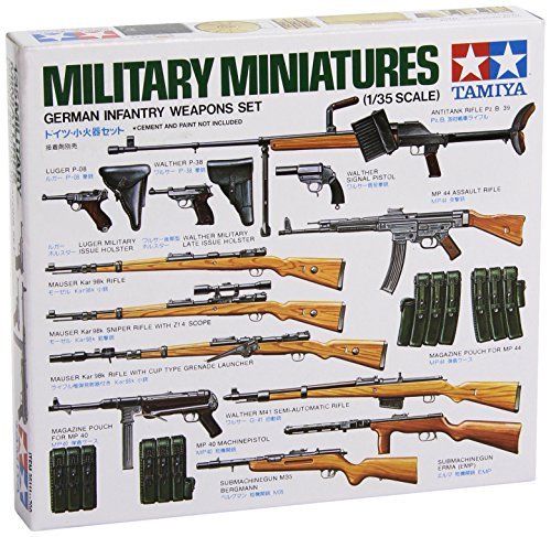 Tamiya 1/35 German Infantry Weapons Set 35111