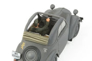Tamiya 35321 1/35 Simca 5 German Army staff car rear interior detail