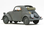 Tamiya 35321 1/35 Simca 5 German Army staff car rear quarter view