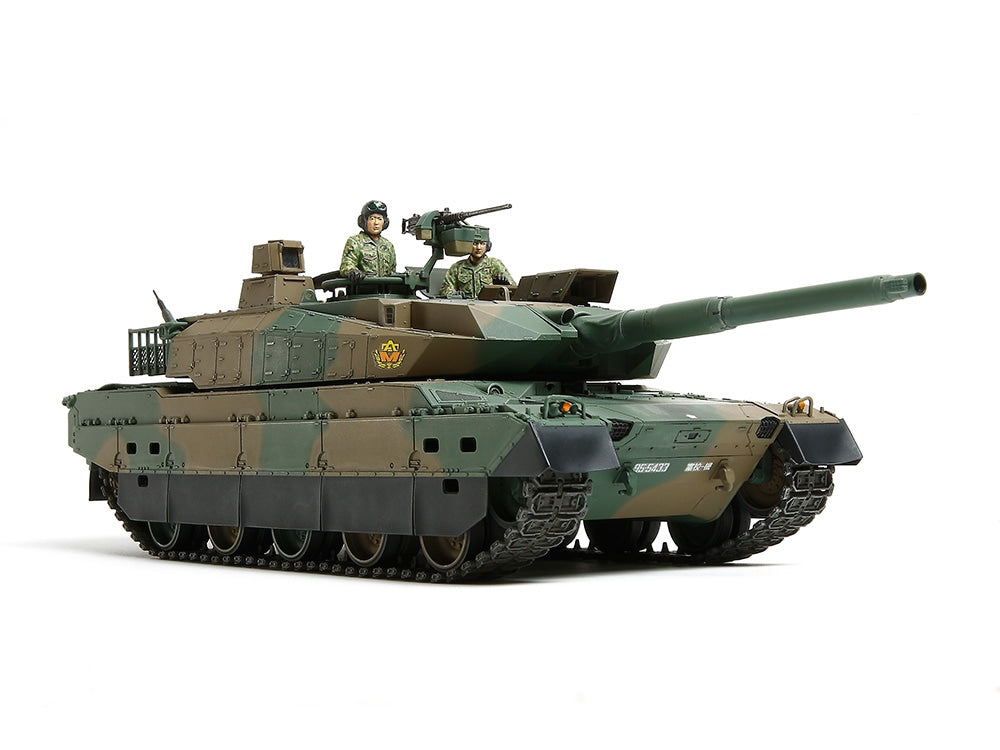 Tamiya 35329 JGSDF Type 10 Main Battle Tank 1/35 Model Kit — assembled product example