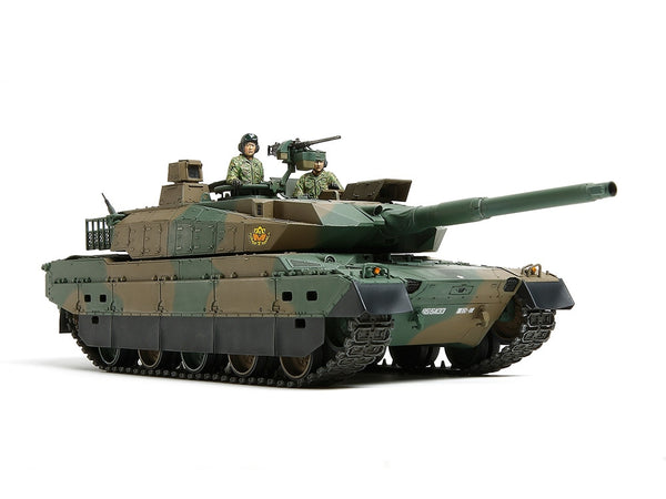 Tamiya 35329 JGSDF Type 10 Main Battle Tank 1/35 Model Kit — assembled product example