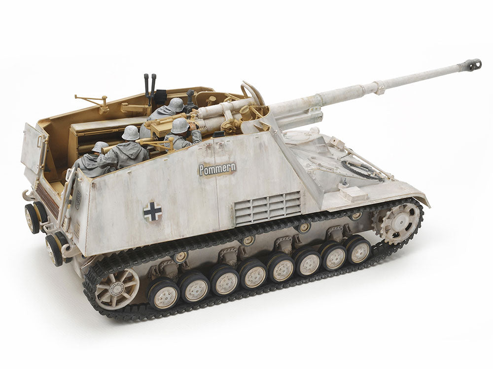 Tamiya 35335 German Nashorn Tank Destroyer 1/35 Model Kit — assembled product example