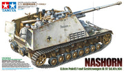 Tamiya 35335 German Nashorn Tank Destroyer 1/35 Model Kit — box artwork