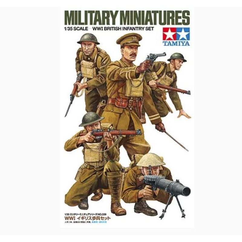 Tamiya 1/35 Wwi British Infantry Set – 35339 — exact product reference