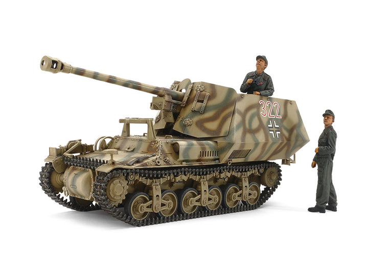 Tamiya 35370 German Marder I Tank Destroyer 1/35 Model Kit — assembled product example