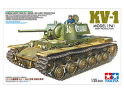 Tamiya 35372 Russian KV-1 Model 1941 Early Production 1/35 Model Kit — box artwork