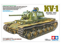Tamiya 35372 Russian KV-1 Model 1941 Early Production 1/35 Model Kit — box artwork
