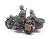 Tamiya 35384 German KS600 Motorcycle and Sidecar 1/35 Model Kit — manufacturer detail view 3